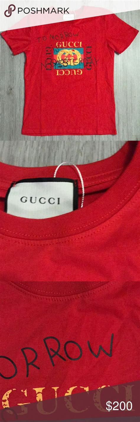 gucci tomorrow is now yesterday white|Gucci slogan tees history.